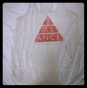 Yoga balance tank top